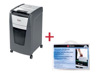 Dokumentu smalcinātājs Rexel Optimum AutoFeed+ 300X + DĀVANA! Pērc papīra smalcinātāju un saņe