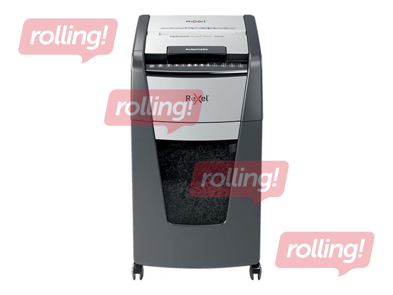 Dokumentu smalcinātājs Rexel Optimum AutoFeed+ 300X + DĀVANA! Pērc papīra smalcinātāju un saņe