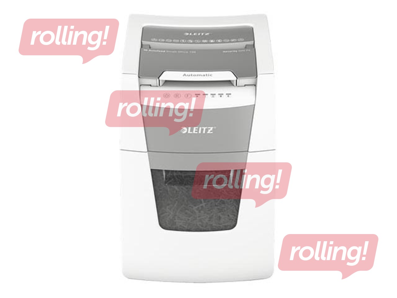 Paper Shredder Leitz IQ Autofeed Small Office 100 Automatic, P4 + GIFT! Buy paper shredder an