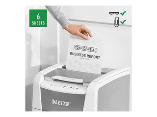 Dokumentu smalcinātājs Leitz IQ Autofeed Small Office 100 Automatic, P5 + DĀVANA! Pērc papīr