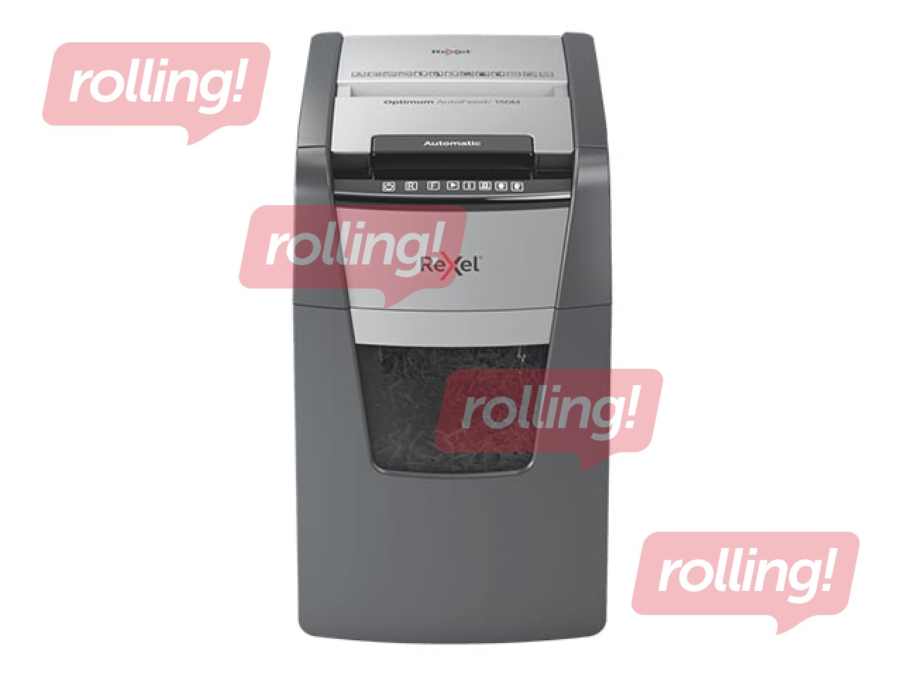 Dokumentu smalcinātājs Rexel Optimum AutoFeed+ 150M + DĀVANA! Pērc papīra smalcinātāju un saņe