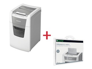 Paper shredder Leitz IQ Autofeed Small Office 150 Automatic, P4 + GIFT! Buy paper shredder an