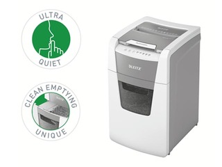 Paper shredder Leitz IQ Autofeed Small Office 150 Automatic, P4 + GIFT! Buy paper shredder an