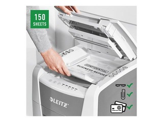 Paper shredder Leitz IQ Autofeed Small Office 150 Automatic, P4 + GIFT! Buy paper shredder an