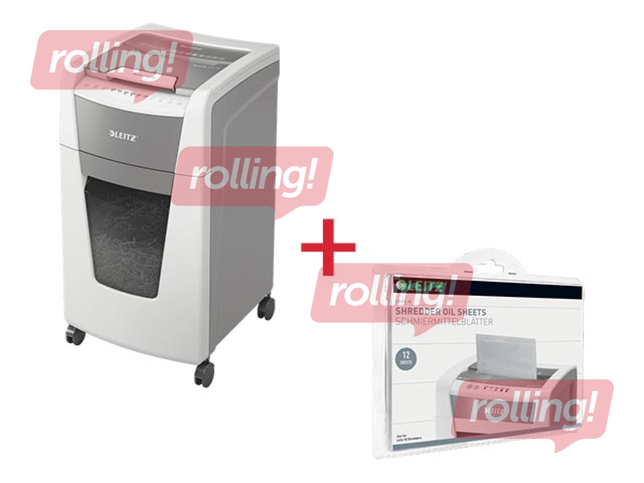 Dokumentu smalcinātājs Leitz IQ Autofeed Small Office 300 Automatic, P4 + DĀVANA! Pērc papīr