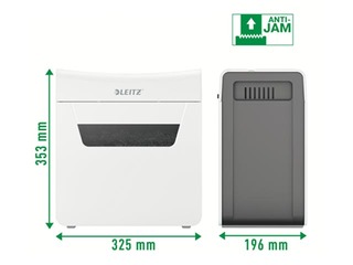 Dokumentu smalcinātājs Leitz IQ Protect Premium Paper Shredder 6X, P4 + DĀVANA! Pērc papīr
