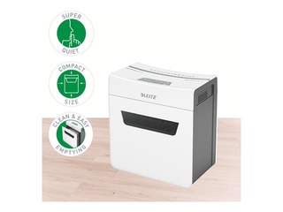 Dokumentu smalcinātājs Leitz IQ Protect Premium Paper Shredder 6X, P4 + DĀVANA! Pērc papīr
