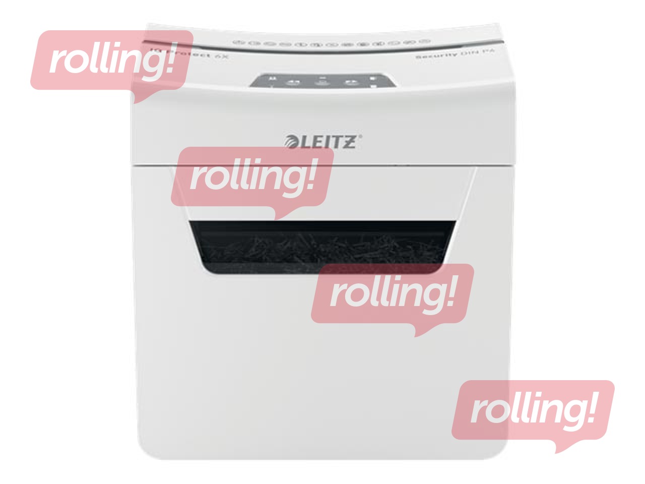 Paper shredder Leitz IQ Protect Premium Paper Shredder 6X, P4 + GIFT! Buy paper shredder and receiv