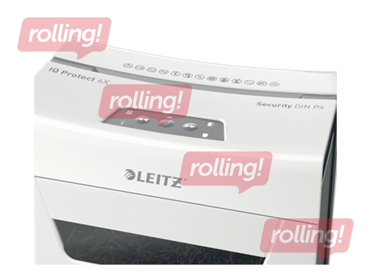 Paper shredder Leitz IQ Protect Premium Paper Shredder 6X, P4 + GIFT! Buy paper shredder and receiv