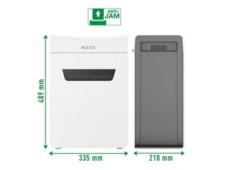 Dokumentu smalcinātājs Leitz IQ Protect Premium Paper Shredder 10X, P4 + DĀVANA! Pērc papīr