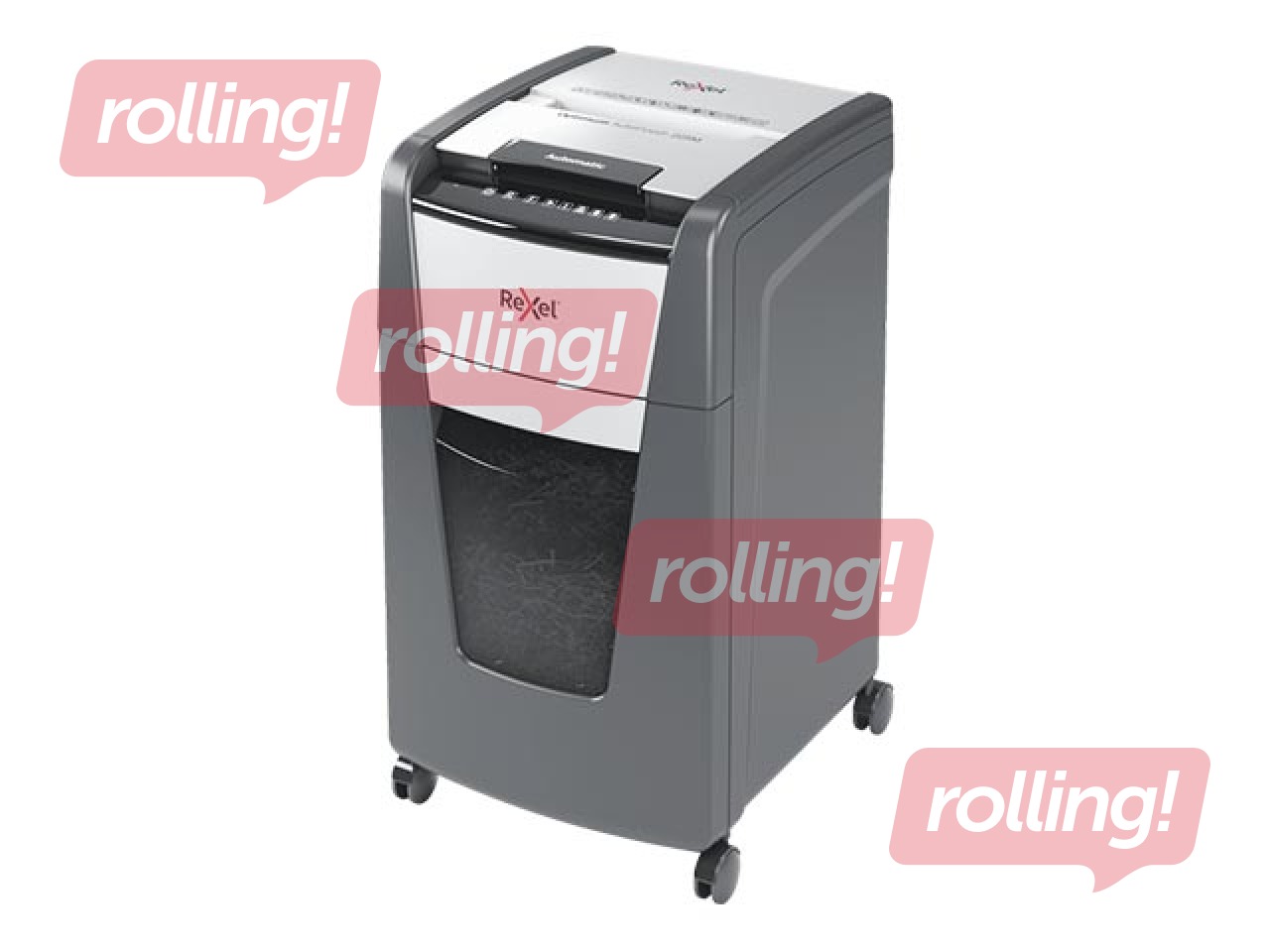 Dokumentu smalcinātājs Rexel Optimum AutoFeed+ 225M, P5 + DĀVANA! Pērc papīra smalcinātāju un saņe