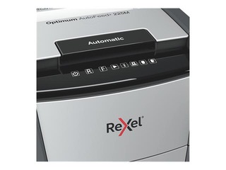 Dokumentu smalcinātājs Rexel Optimum AutoFeed+ 225M, P5 + DĀVANA! Pērc papīra smalcinātāju un saņe