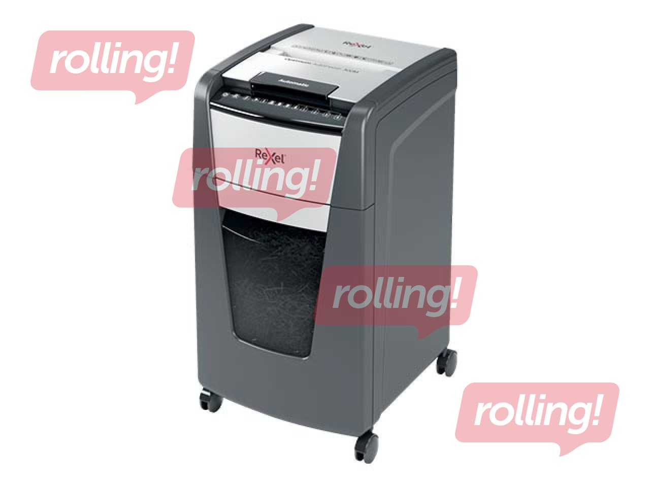 Dokumentu smalcinātājs Rexel Optimum AutoFeed+ 300M, P5 + DĀVANA! Pērc papīra smalcinātāju un saņe