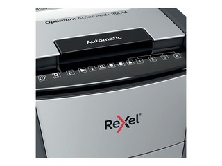 Dokumentu smalcinātājs Rexel Optimum AutoFeed+ 300M, P5 + DĀVANA! Pērc papīra smalcinātāju un saņe