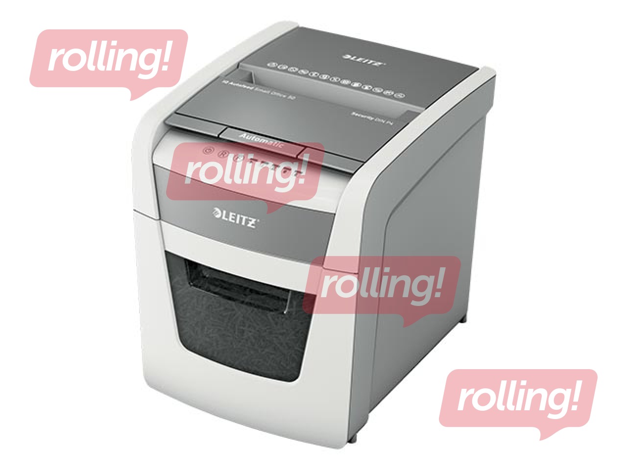 Dokumentu smalcinātājs Leitz IQ Autofeed Small Office 50x Automatic, P4 + DĀVANA! Pērc papīr
