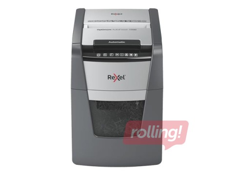 Dokumentu smalcinātājs Rexel Optimum AutoFeed+ 100M, P5 + DĀVANA! Pērc papīra smalcinātāju un saņe