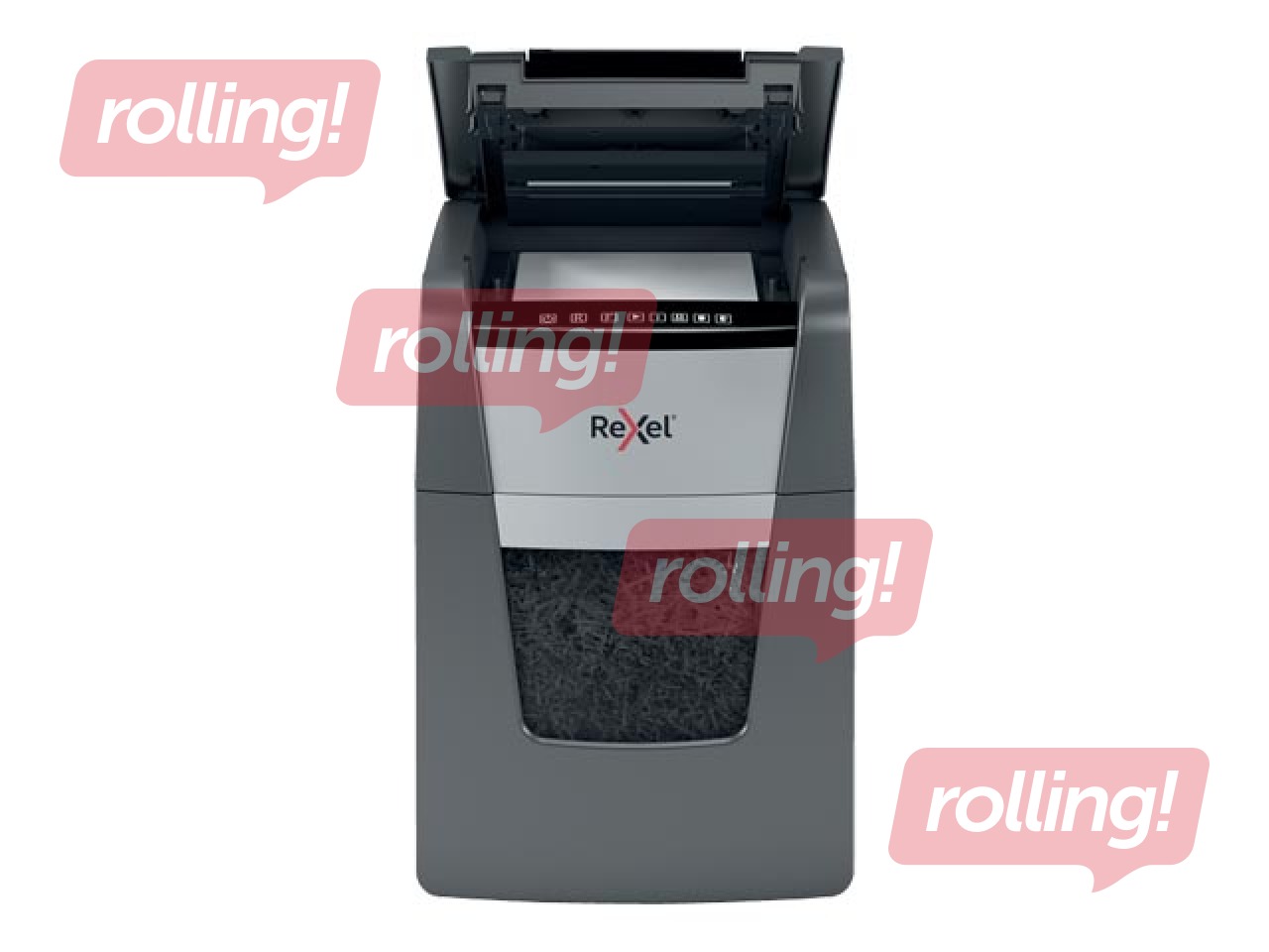 Dokumentu smalcinātājs Rexel Optimum AutoFeed+ 100M, P5 + DĀVANA! Pērc papīra smalcinātāju un saņe