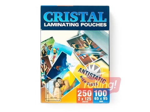 Плёнка для ламинирования документов Argo, 65x95 мм, 125 мик., 100 шт.