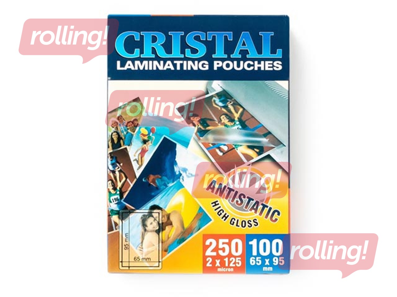 Плёнка для ламинирования документов Argo, 65x95 мм, 125 мик., 100 шт.