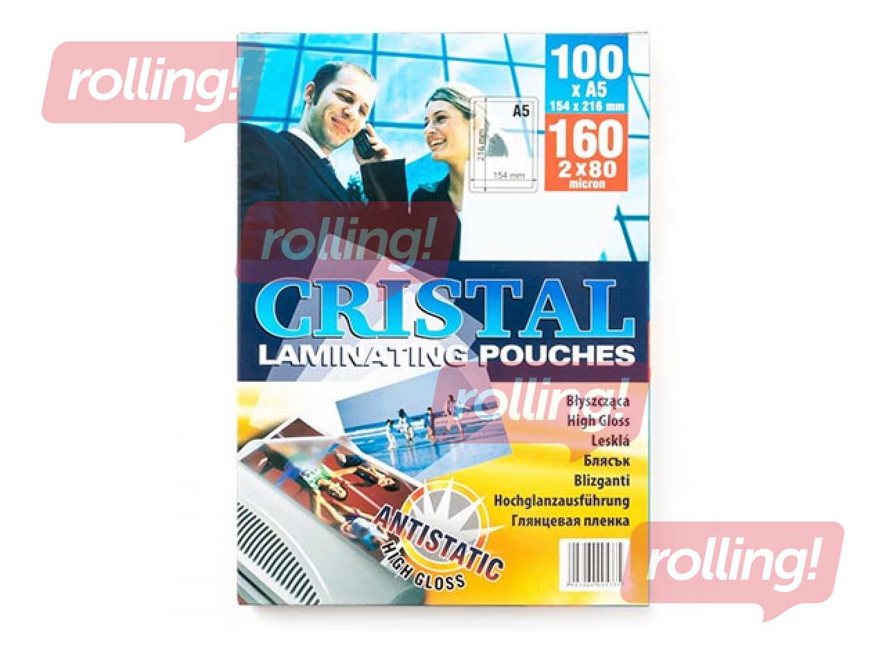 Lamineerimistaskud Argo, A5, 85 mic.,100 tk.