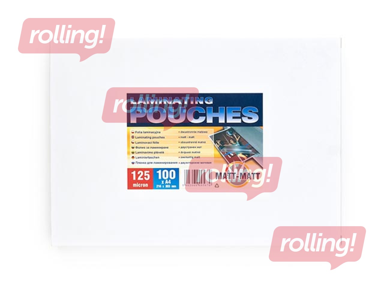 Lamineerimistaskud  Argo, A4, 125 mic., 100 gab. matt