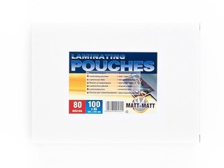 Laminēšanas plēves Argo, A5, 80 mic., 100 gab. matētas