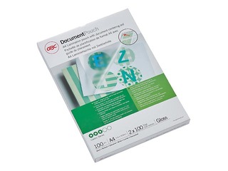 Lamineerimistaskud GBC, A4, 100 mic., läikiv, 100 tk.