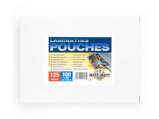 Laminating pouches Argo, matte, 125 mic., A5, 100 pcs