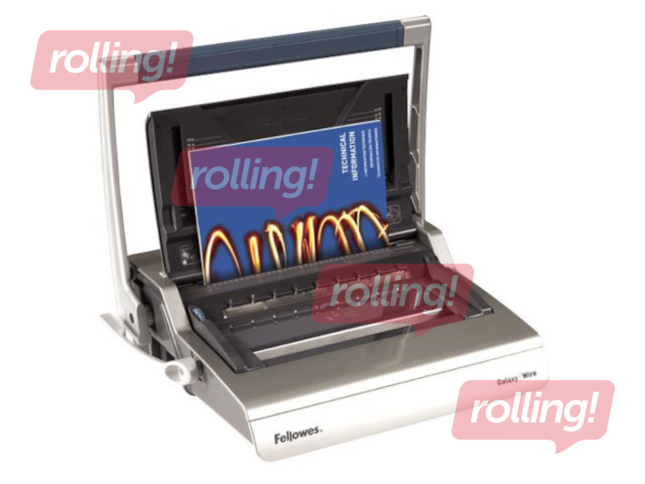 Iesiešanas iekārta iesiešanai ar metāla spirālēm Fellowes Galaxy Wire