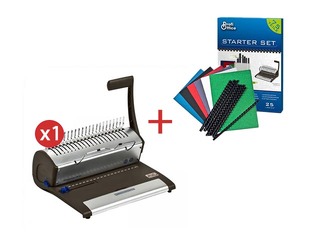 Document binding machine ProfiOffice, Bindstream M12 + GIFT! Buy a document binding machine an