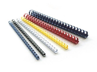 Plastmasas spirāles Argo, 10 mm, 100 gab., melnas