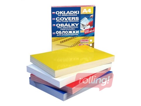 Binding covers Chromo Lami, white, 100 pcs.