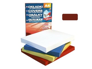 Обложка для переплёта нижняя Delta, A4, 250 g/м2, 100 шт., бордо