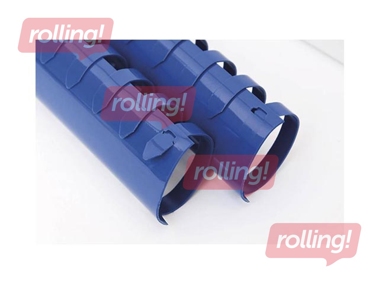 Plastmasas spirāles Argo, 25 mm, 50 gab., zilas