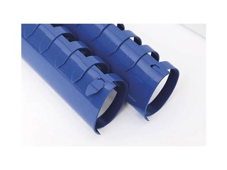 Plastmasas spirāles Argo, 38 mm, 50 gab., zilas