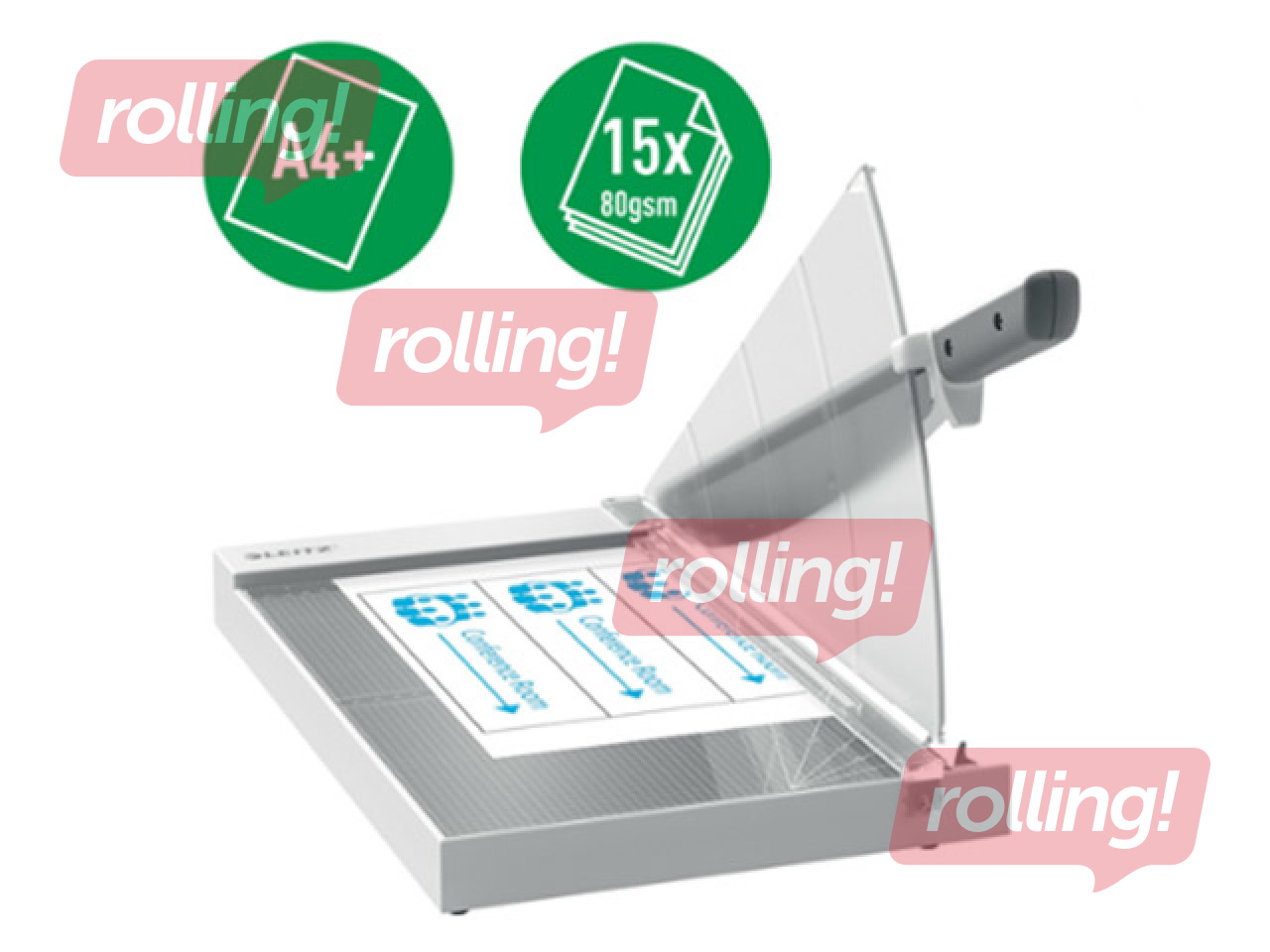 Giljotīna Leitz Precision Office Paper Cutter A4+