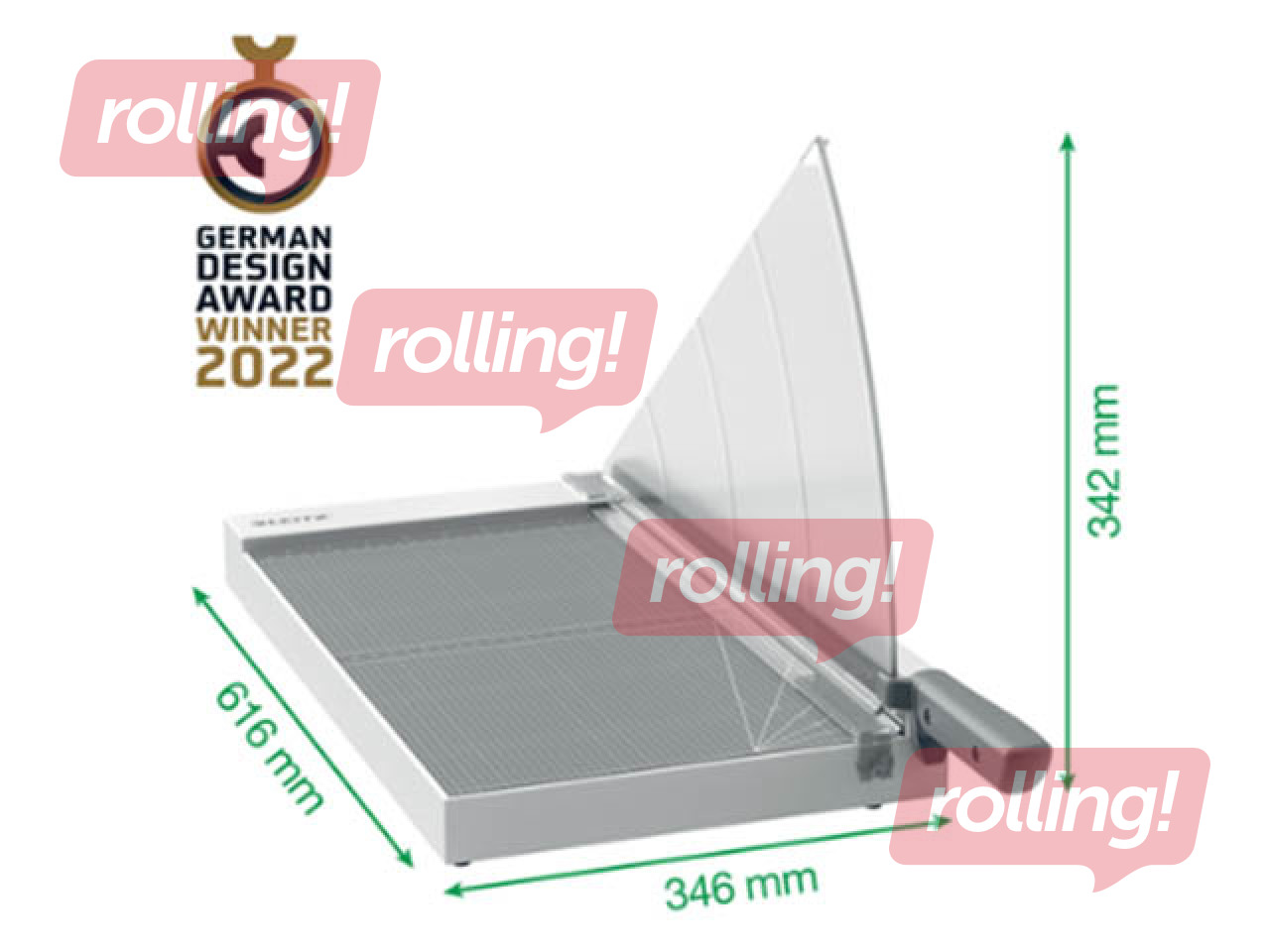 Giljotīna Leitz Precision Home Office Paper Cutter A3