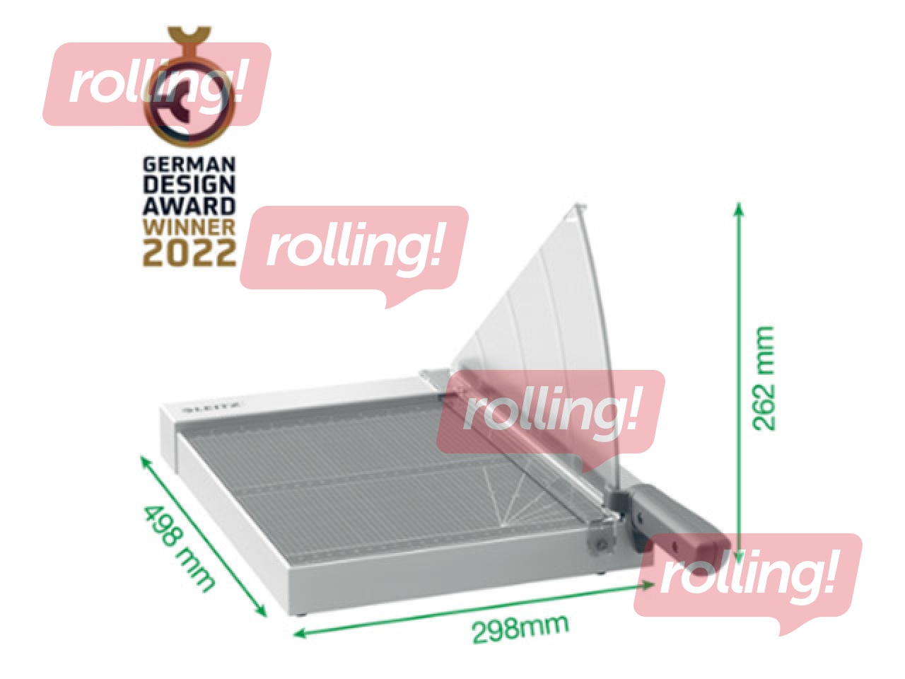 Giljotīna Leitz Precision Home Office Paper Cutter A4