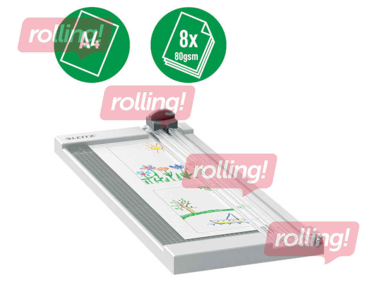 Giljotiin Leitz Precision Home A4