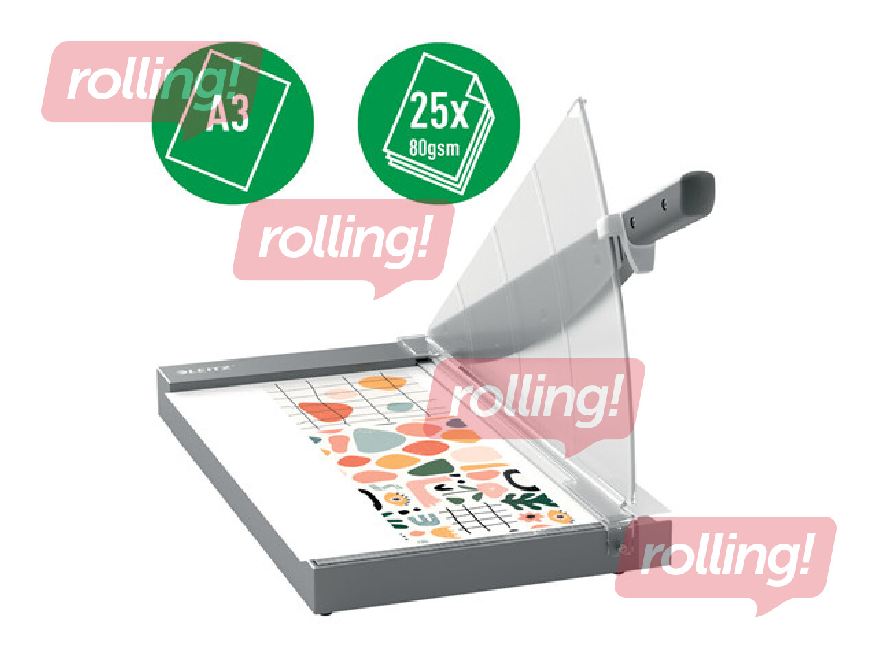 Giljotiin Leitz Precision Office Pro Paper Cutter A3