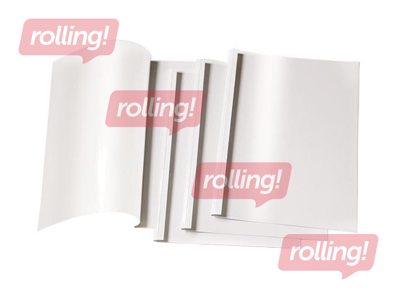 Termoiesiešanas vāki Standing Argo, A4, 15 mm, 50 gab., balti