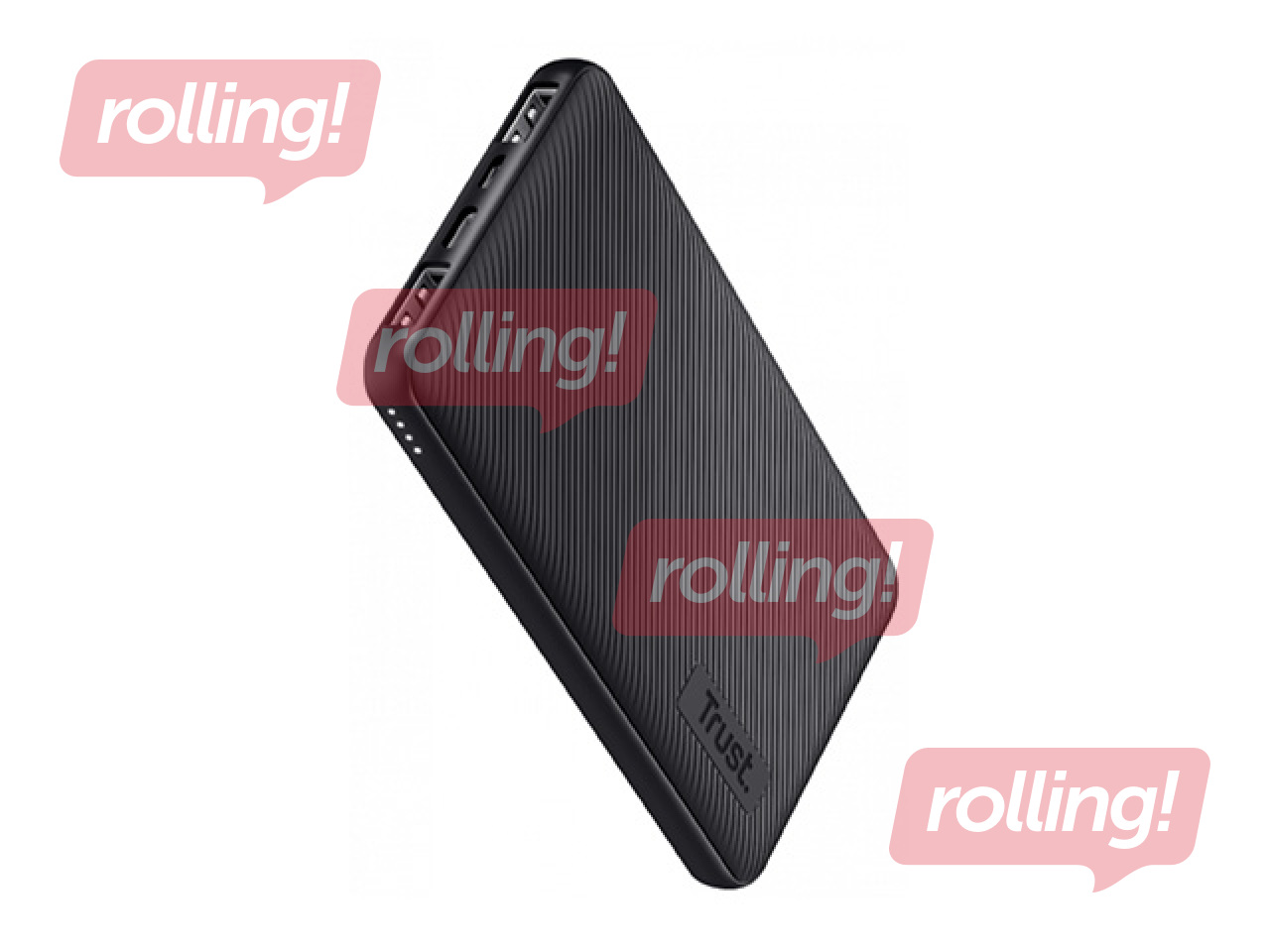 Mobilais lādētājsTrust Primo, 10000mAh, melns