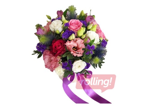 Flowers in a pot of different flowers (diameter 20cm)