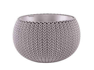 Dekoratīvais puķu pods Keter Cozy S, karināms, plastmasas, violets, Ø28cm