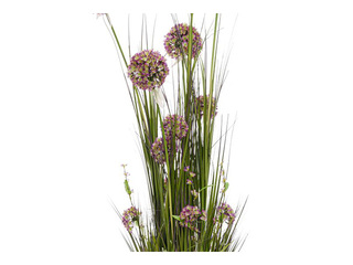 Kunsttaim In Garden potis, lilla lauk, 120cm