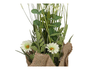 Mākslīgais augs In Garden, margrietiņa podiņā, balta, 35cm