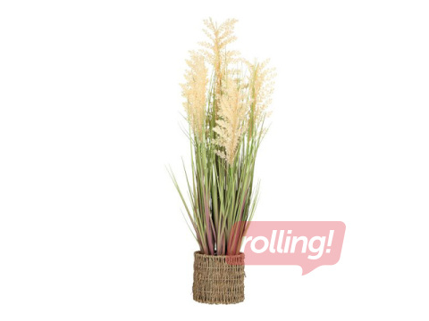 Mākslīgais augs In Garden, sorgo podiņā, bēšs, 87cm