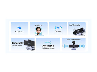 Webkamera Ugreen USB FHD 2K@30FPS