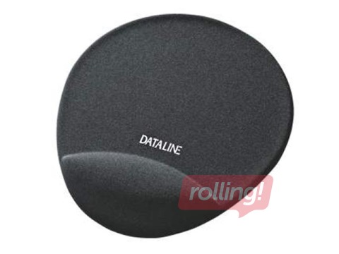 Коврик для мышки с пенным наполнением Esselte Dataline, чёрный