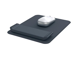 Peles paliktnis Leitz Ergo ar regulējamu plaukstas balstu, tumši pelēks, 1 gab.